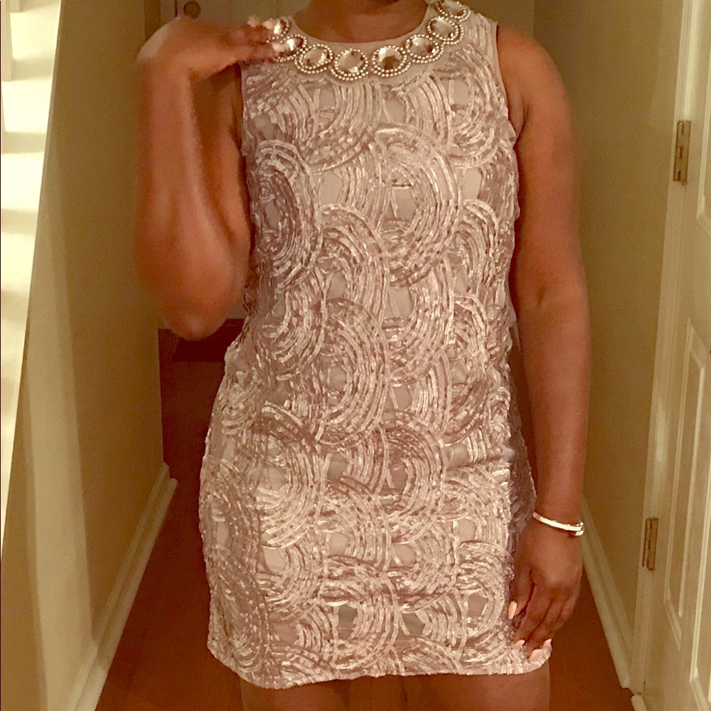 Glam dress by Adrianna Papell